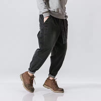 Kuroto | Harajuku Washed Denim Pants