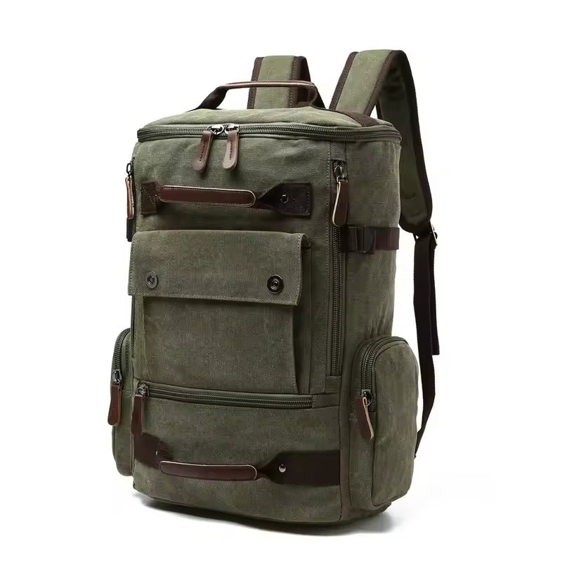 Daijiro | Vintage Canvas Laptop Backpack