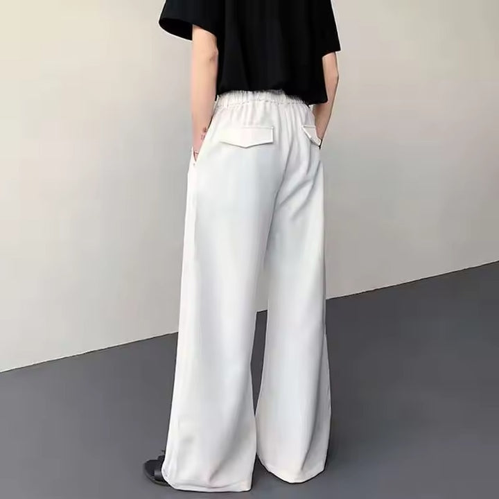 Ryusei | Straight Loose Wide-Leg Trousers for Men
