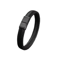 Rovano | Mens Retro Leather Bangle