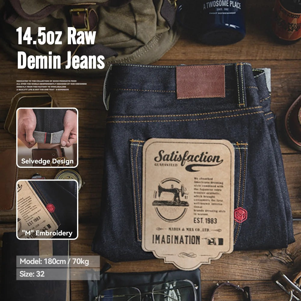 Northway | Mens Selvedge Raw Denim Jeans