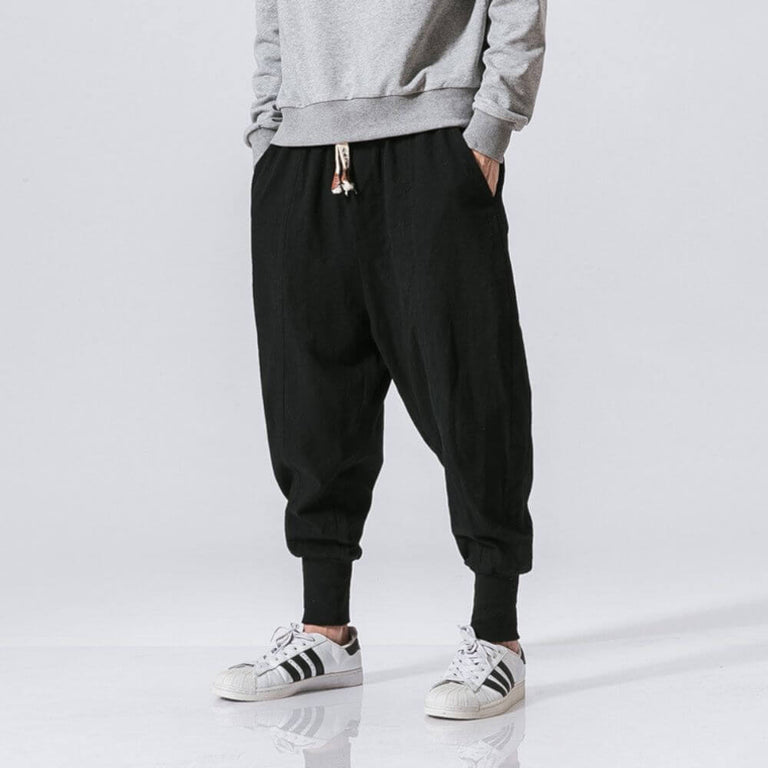 Yohji Yamamoto NOIR Cotton Silk Stripe Jacquard Pants Size 2