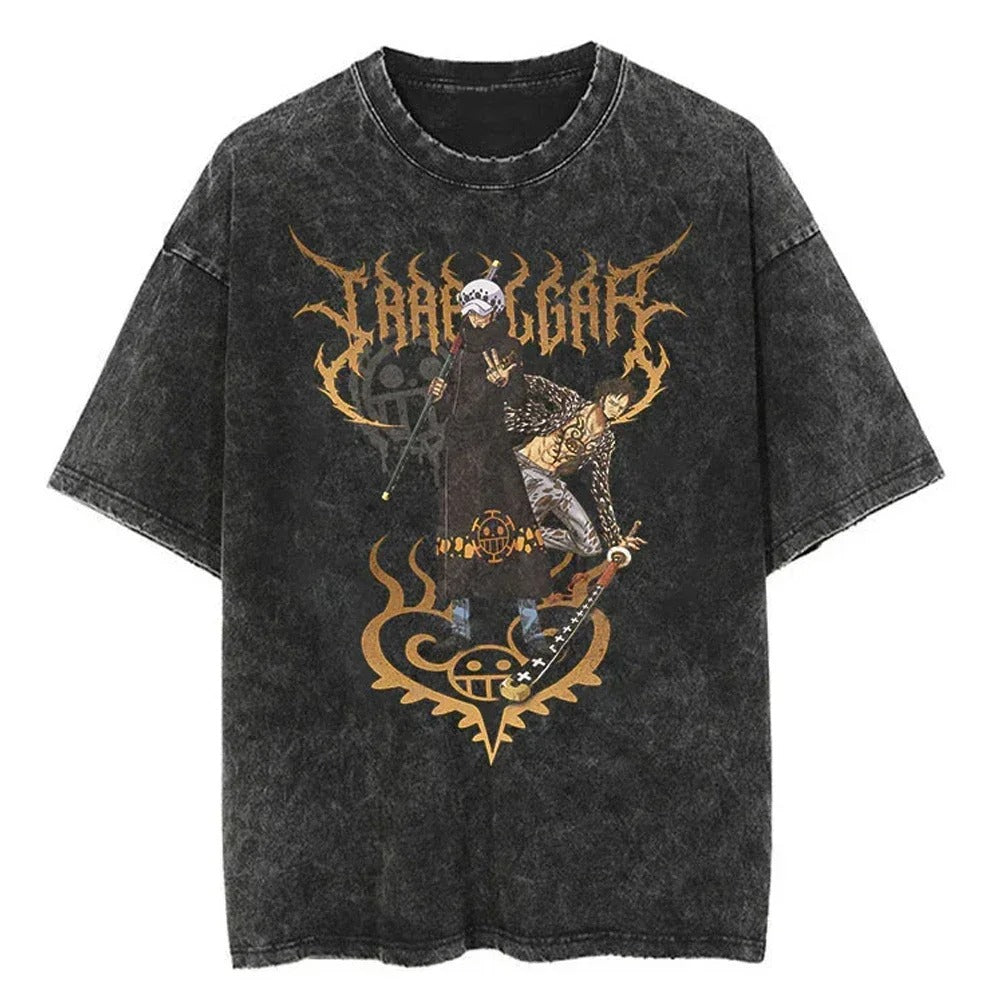 HARA | Mens Oversized Anime T Shirt