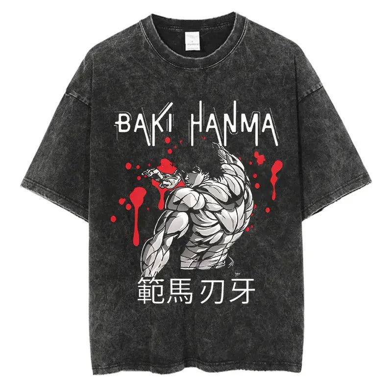 Bakiro | Mens Anime Streetwear T Shirt
