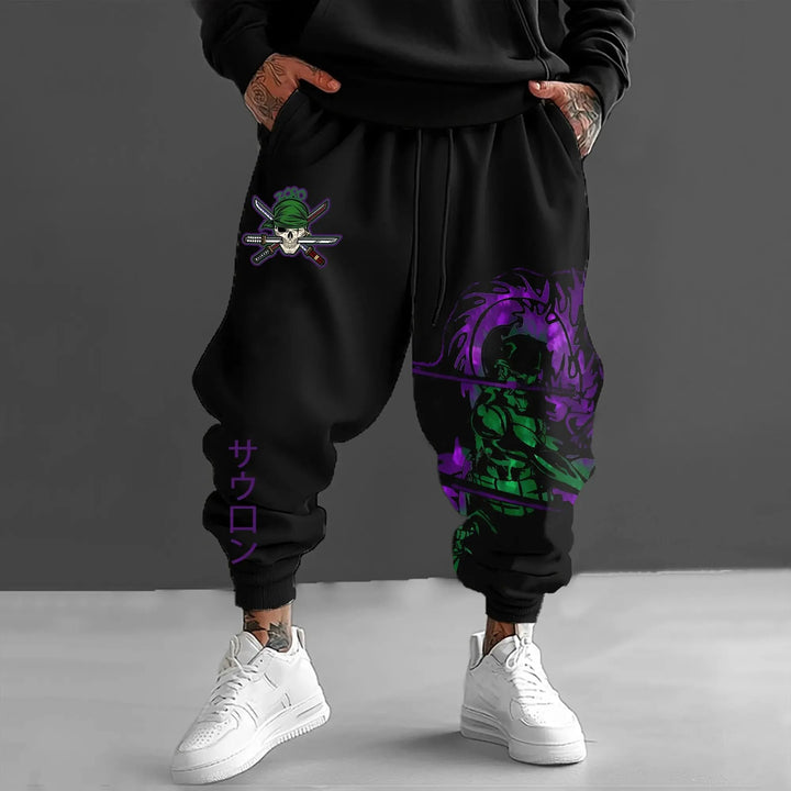 Tatsuo | Zoro-Inspired Anime Street Jogger Pants