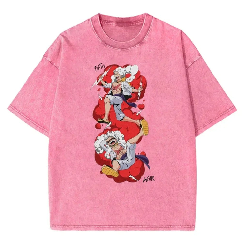 HARA | Mens Oversized Anime T Shirt