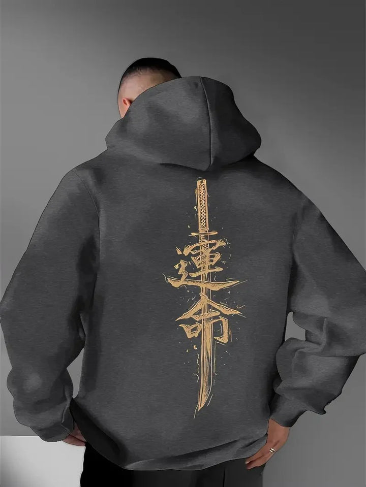 Fatekyo | Mens Anime Print Hoodie