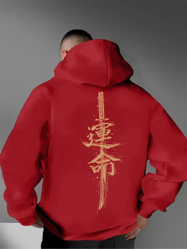 Fatekyo | Mens Anime Print Hoodie