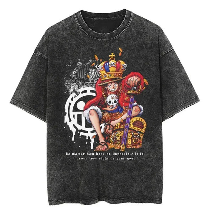 HARA | Mens Oversized Anime T Shirt